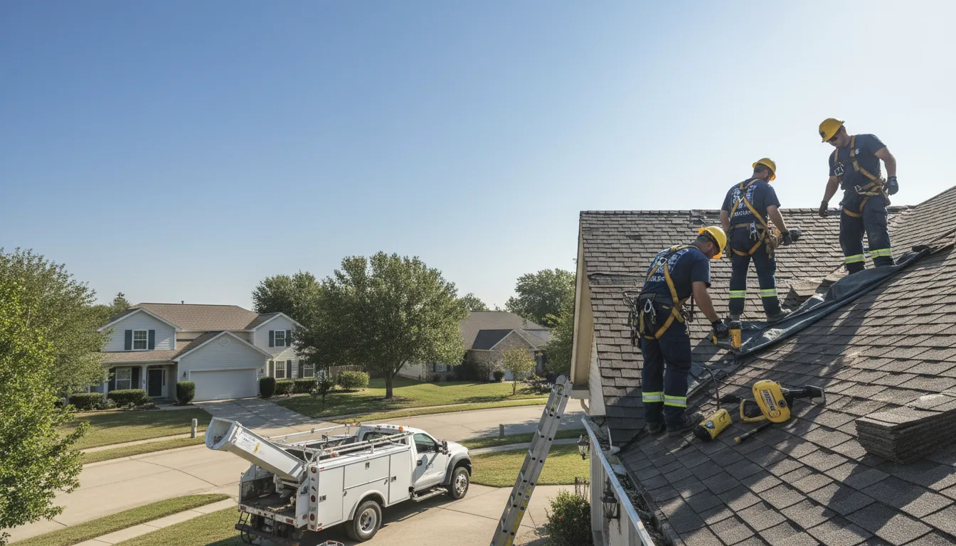Emergency Roof Repair in Sanger, TX near me